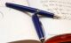 New Replica Mont Blanc Cruise Collection Blue & Platinum 113073 Rollerball Pen (3)_th.jpg